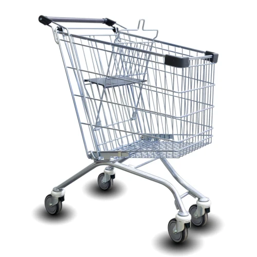 Wózek sklepowy marketowy metalowy Kifato