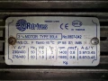 Silnik elektryczny DR drivers 90L-4 1,5kW, 1400 obr, tabliczka znamionowa