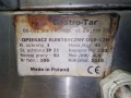Opiekacz elektryczny Gastro-Tar OGE 12 H na 12 kurczaków, tabliczka znamionowa