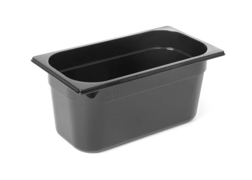 Pojemnik GN 1/3 z czarnego poliwęglanu, HENDI, Profi Line, GN 1/3, 5,7L, czarny, 325x176x(H)150mm 